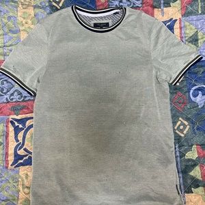 Ted Baker Men's Contrast Collar Tee in Small